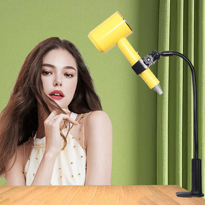 Pet Hair Dryer Holder Bracket with Adjustable Clamp Drying Hair Dryer Rack for Dog Cat Grooming Most Hair Dryers Groomers Tools