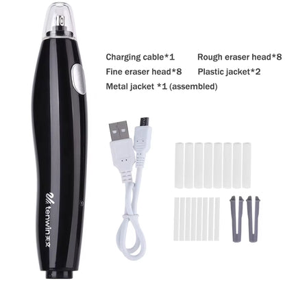 Professional Art Drawing Electric Eraser/Rubber High Light Sketch Eraser Auto Eraser USB Charged Eraser Electric Pencil Rubber