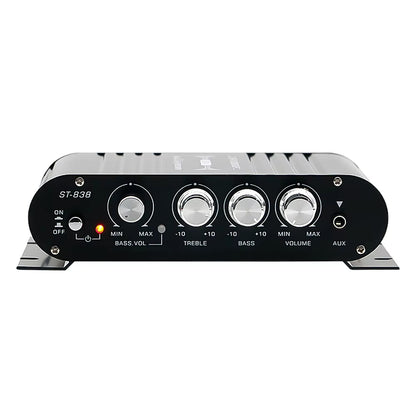 ST-838 Hifi 2.1 Channel Power Amplifier Stereo Bass Sound Amp 80W*2 Subwoofer Audio Amplifier Car MP3 Home Amp Mini Media Player