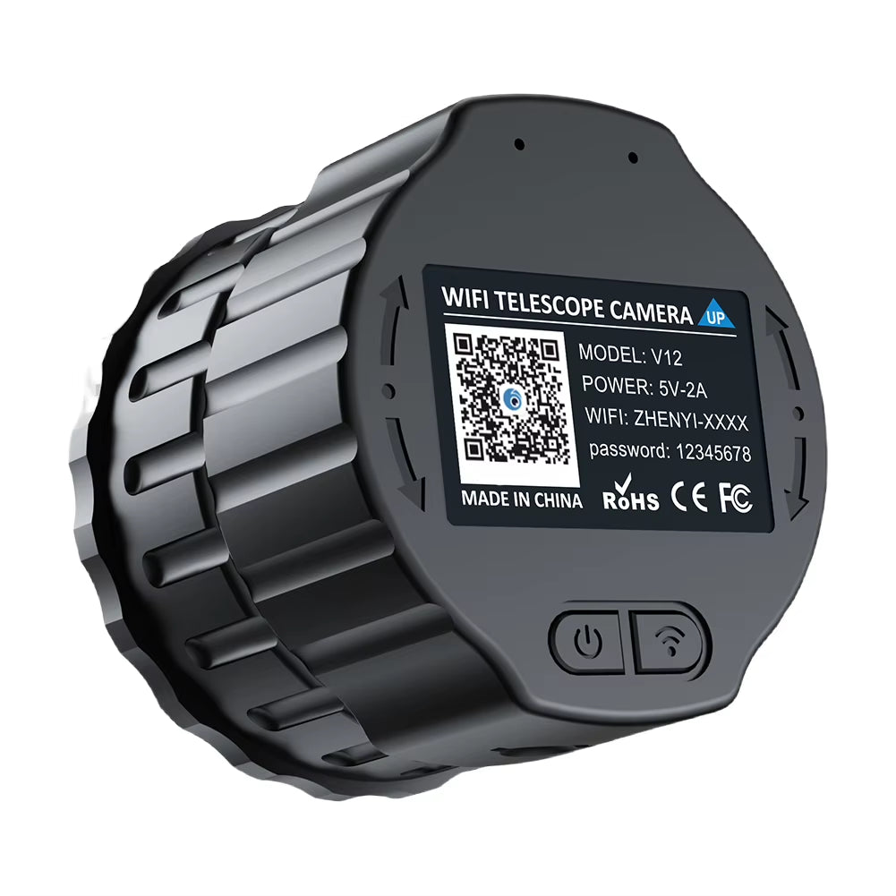 2K 4 Million High-Definition Wifi Telescope Eyepiece Camera Fits 25Mm-50Mm Optical Telescopes and Microscopes for Bird Watching